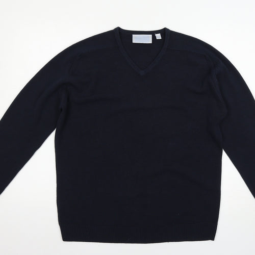 Soft Touch Mens Blue   Pullover Jumper Size M