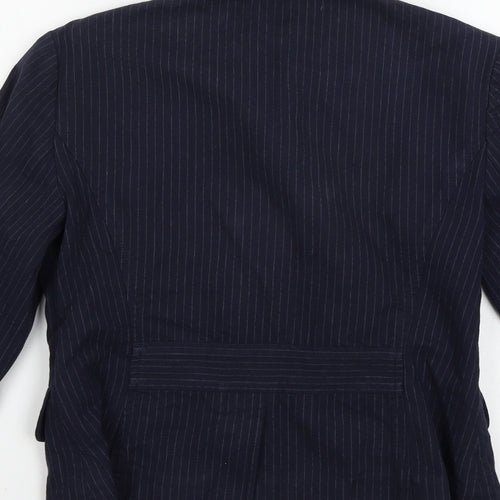 wrap Womens Blue   Jacket Blazer Size 10