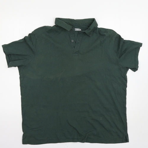 TU Mens Green    Polo Size XL