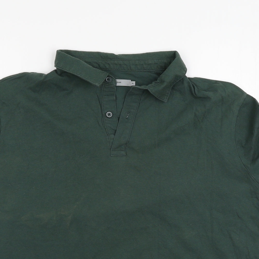 TU Mens Green    Polo Size XL