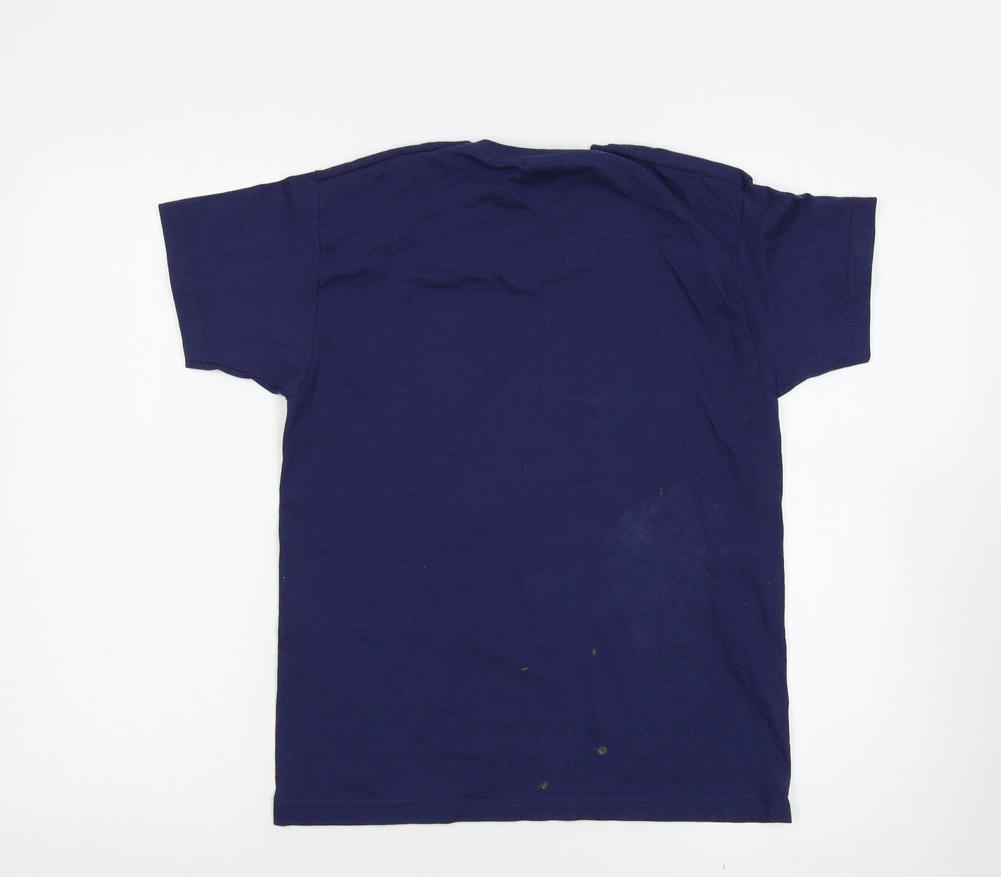 Fruit of the Loom Boys Black   Basic T-Shirt Size 10-11 Years  - Christmas T shirt