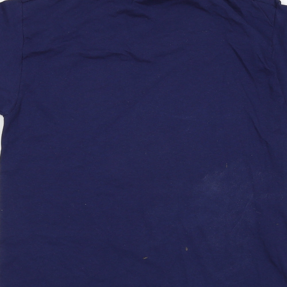 Fruit of the Loom Boys Black   Basic T-Shirt Size 10-11 Years  - Christmas T shirt
