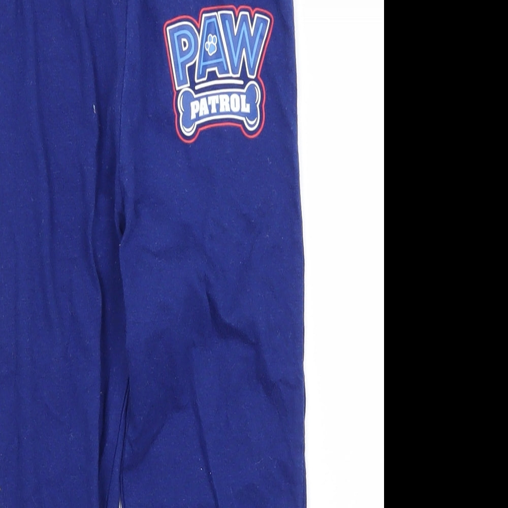 Paw Patrol Boys Blue Solid   Pyjama Pants Size 2-3 Years