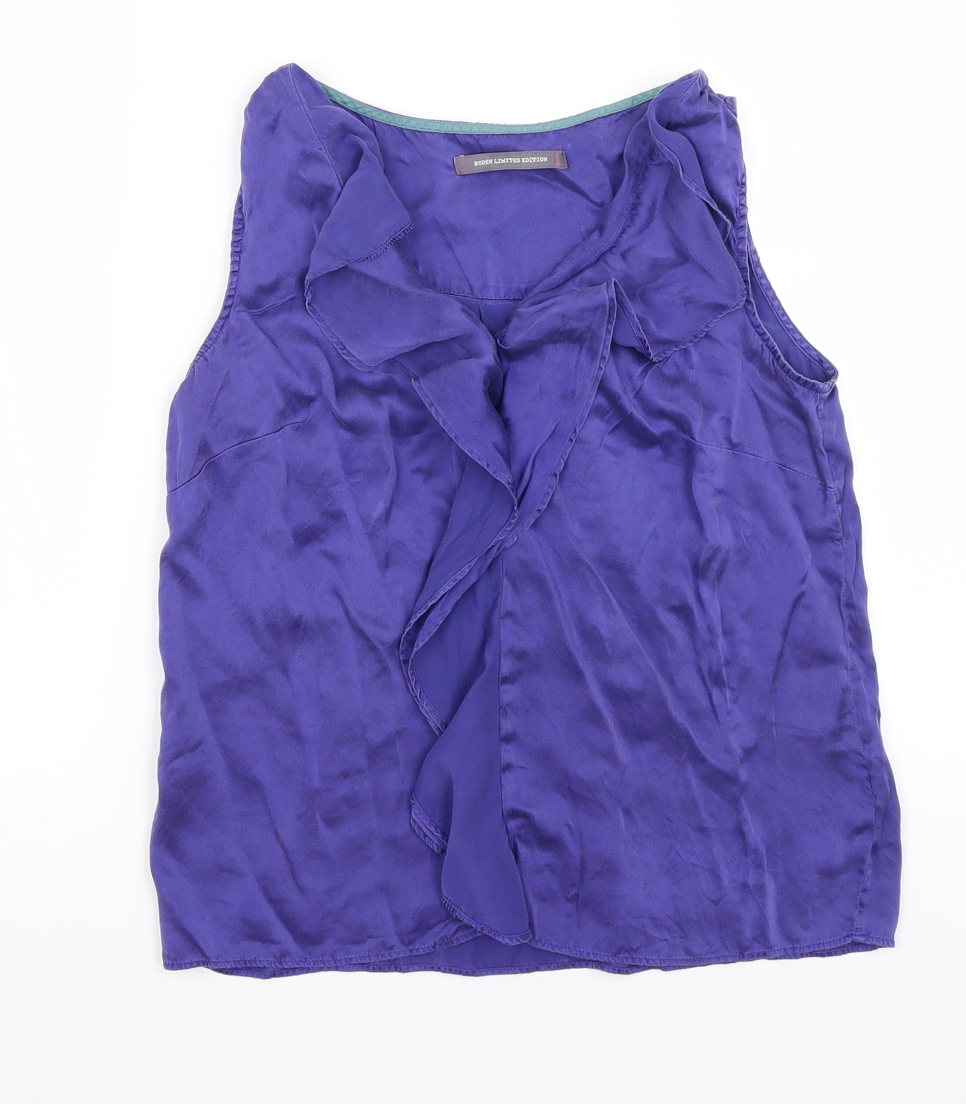 Boden Womens Blue   Basic Blouse Size 8