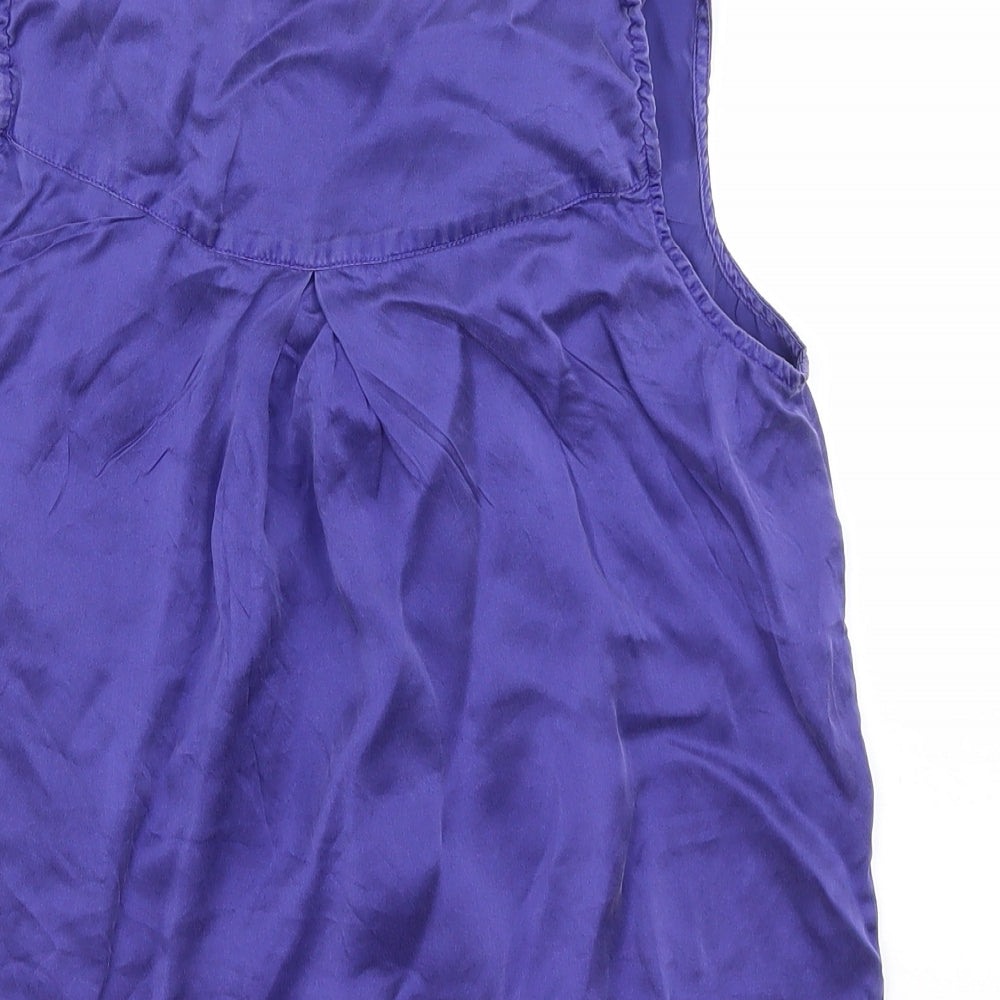 Boden Womens Blue   Basic Blouse Size 8