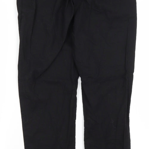 ASOS Womens Black   Trousers  Size 10 L26 in
