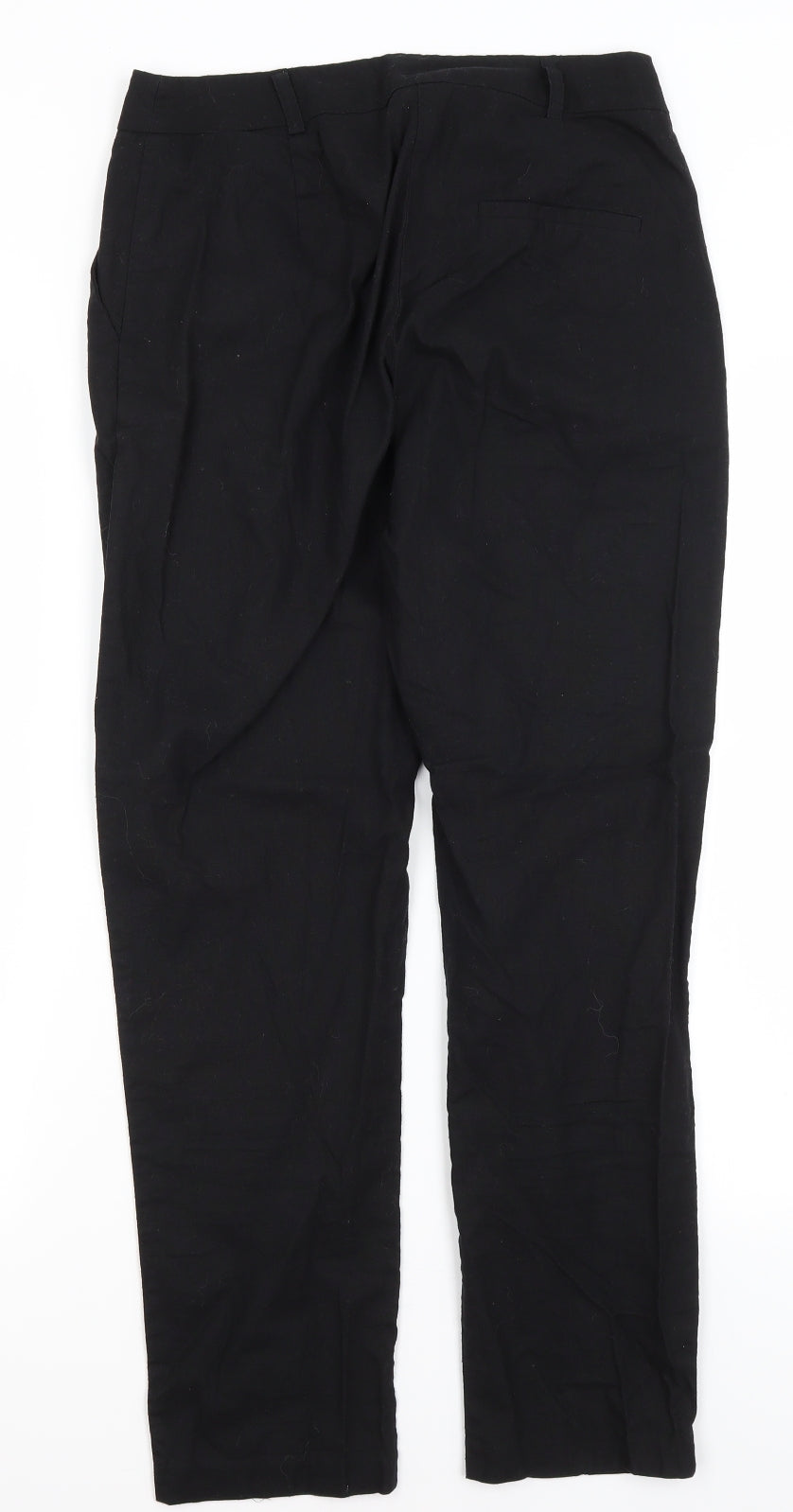 ASOS Womens Black   Trousers  Size 10 L26 in