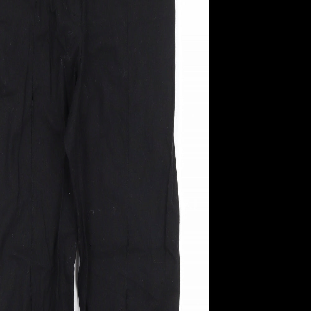 ASOS Womens Black   Trousers  Size 10 L26 in