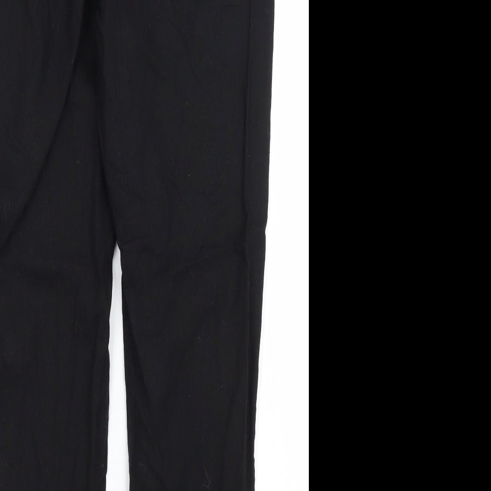 ASOS Womens Black   Trousers  Size 10 L26 in