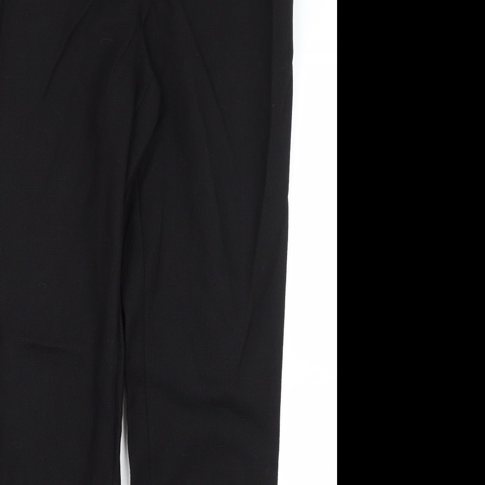 NEXT Womens Black   Trousers  Size 12 L30 in