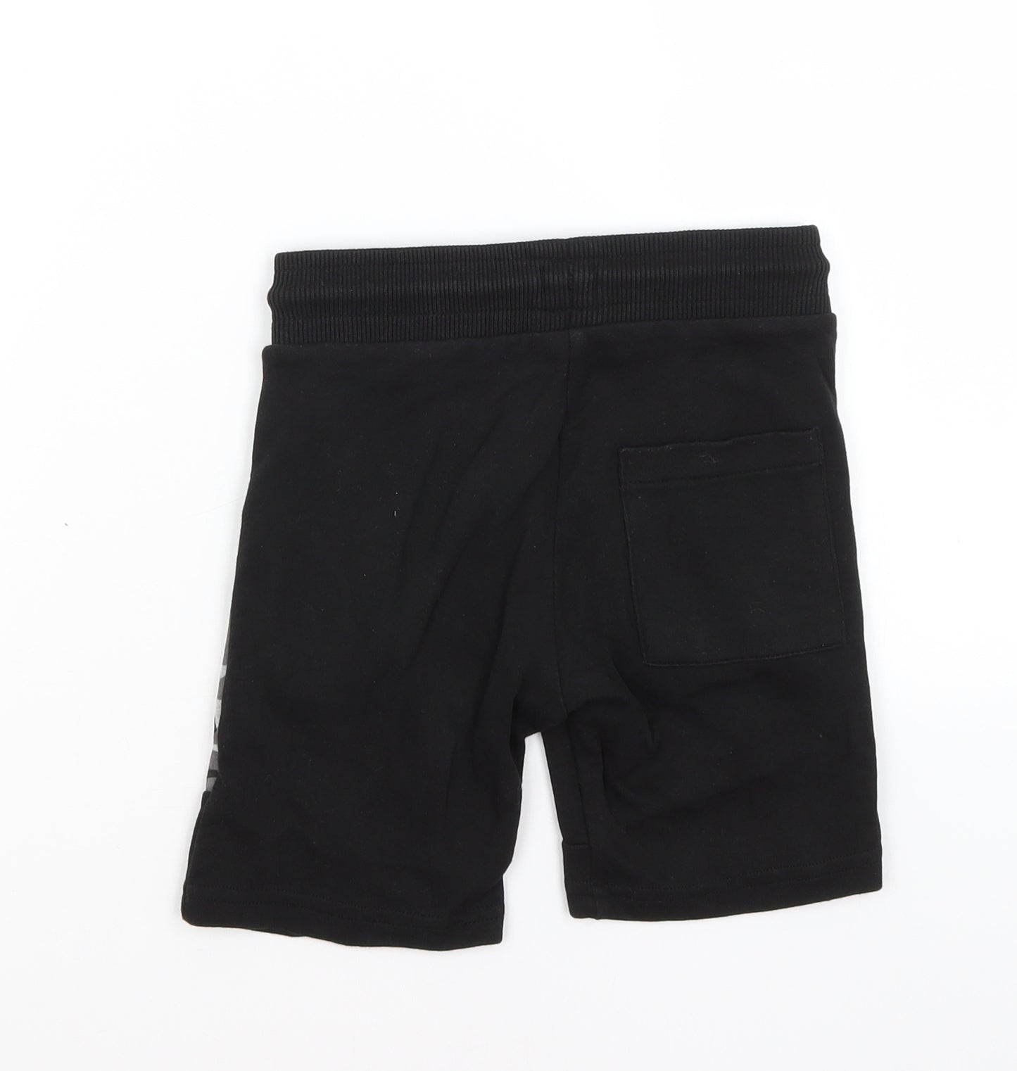 F&F Boys Black   Sweat Shorts Size 5-6 Years