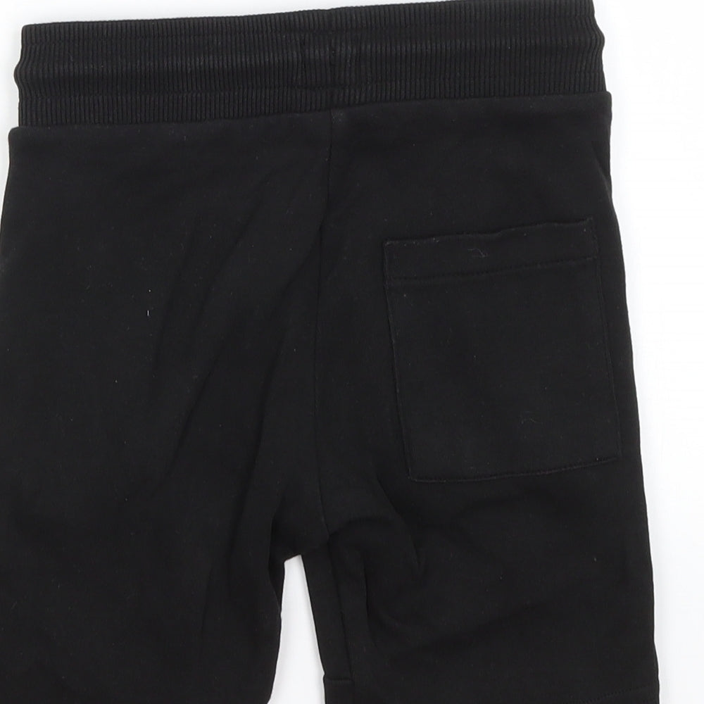 F&F Boys Black   Sweat Shorts Size 5-6 Years