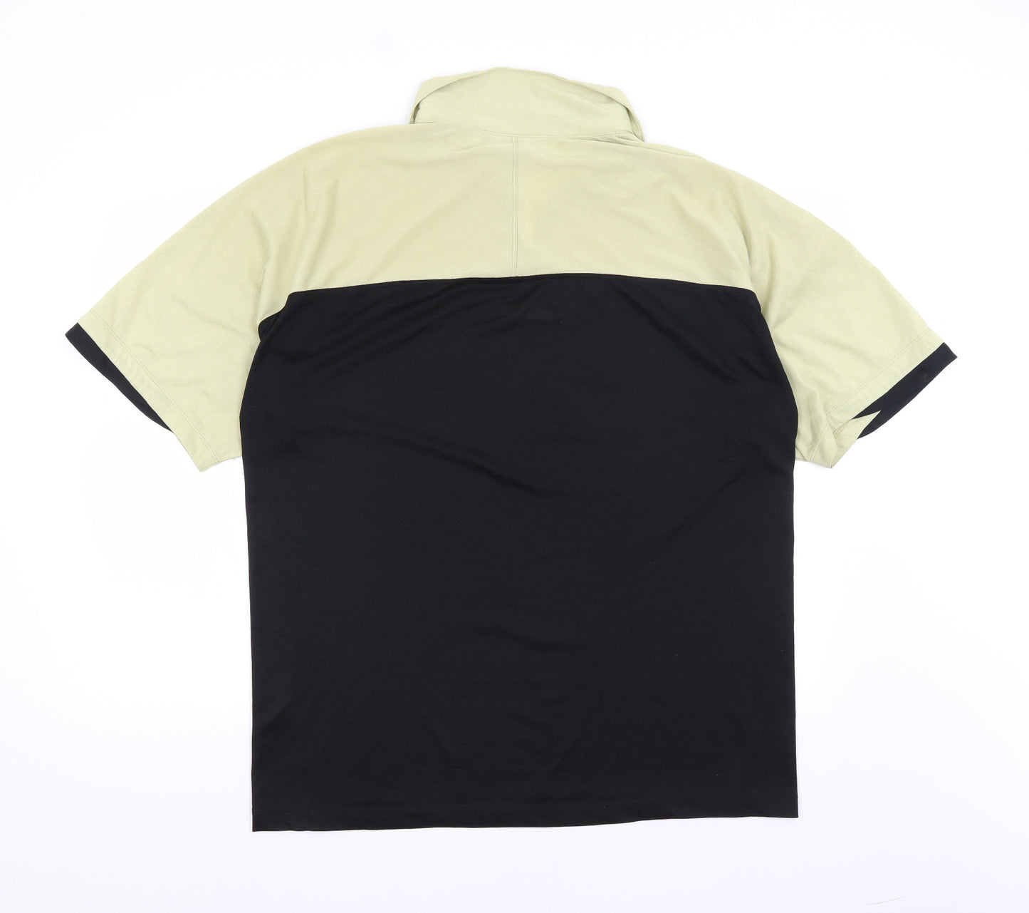 Reebok Mens Black    Polo Size XL