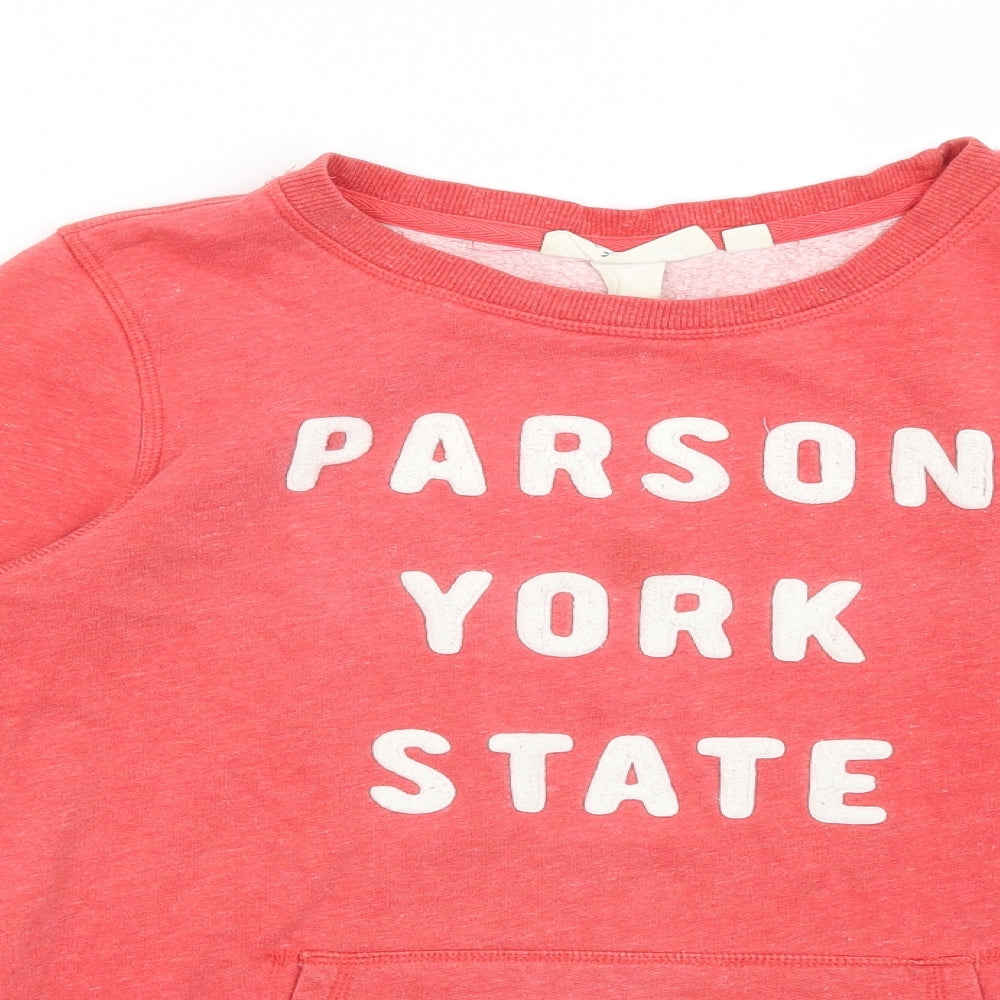 H&M Womens Red   Pullover Jumper Size M