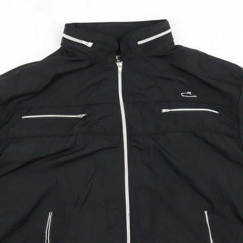 Atticus Mens Black   Rain Coat Coat Size 2XL