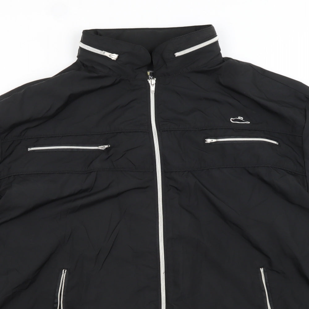 Atticus Mens Black   Rain Coat Coat Size 2XL