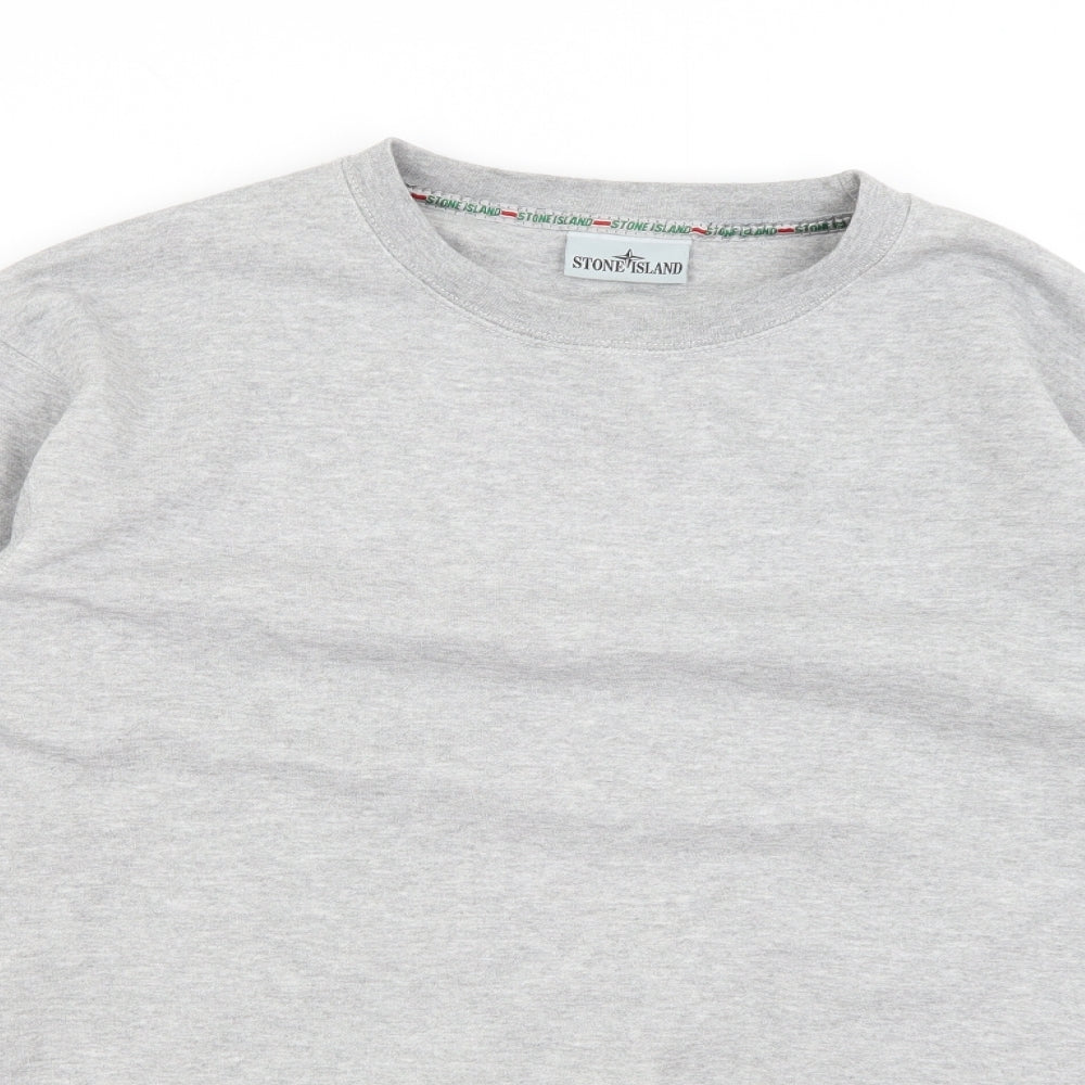 Stone Island Mens Grey   Pullover Jumper Size XL