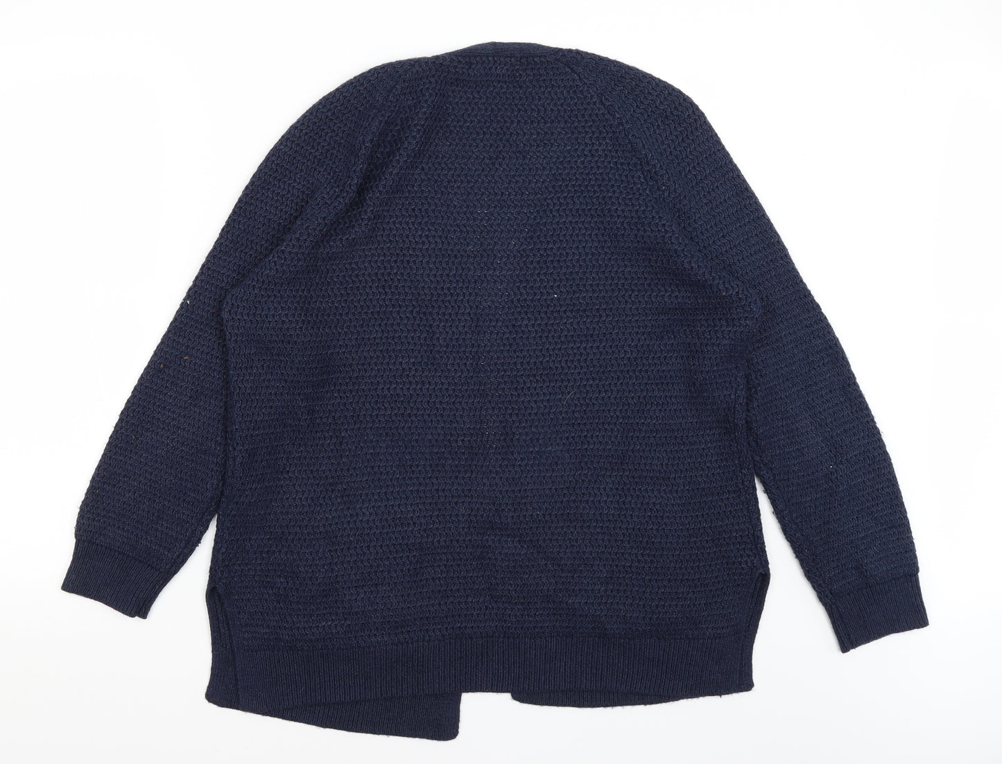 Fat Face Womens Blue   Shrug Jumper Size 12