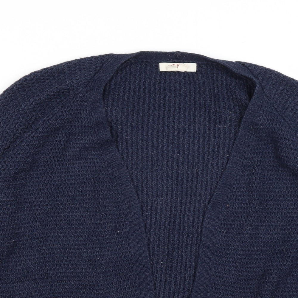 Fat Face Womens Blue   Shrug Jumper Size 12