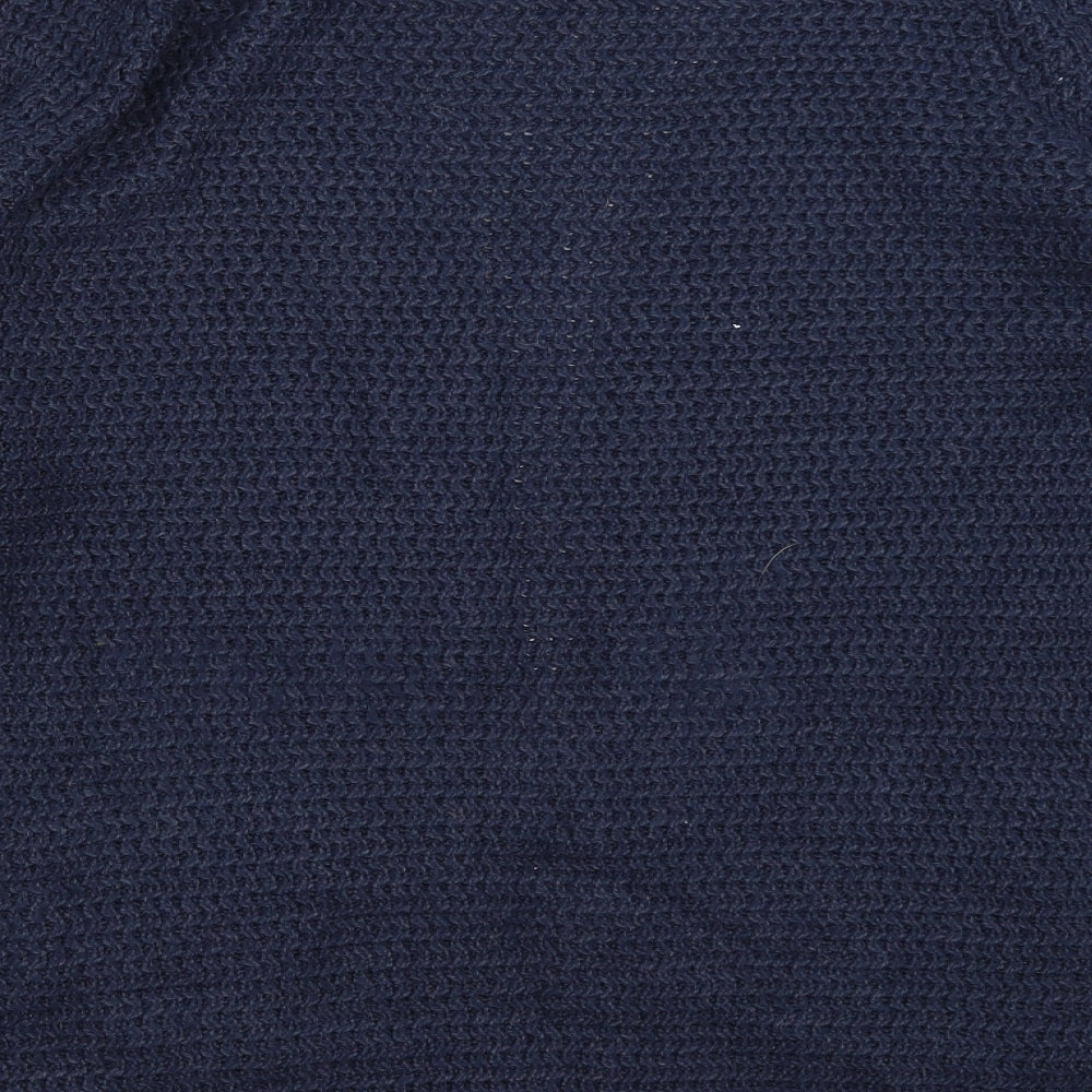Fat Face Womens Blue   Shrug Jumper Size 12