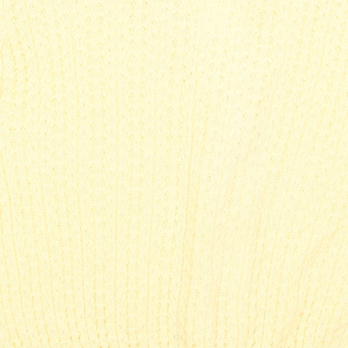 LK Womens Yellow   Cardigan Jumper Size S