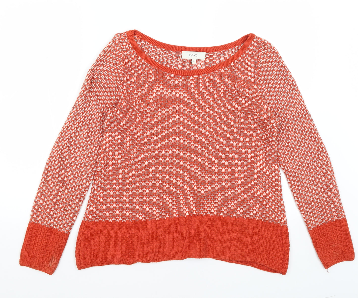 NEXT Womens Red   Pullover Jumper Size 12
