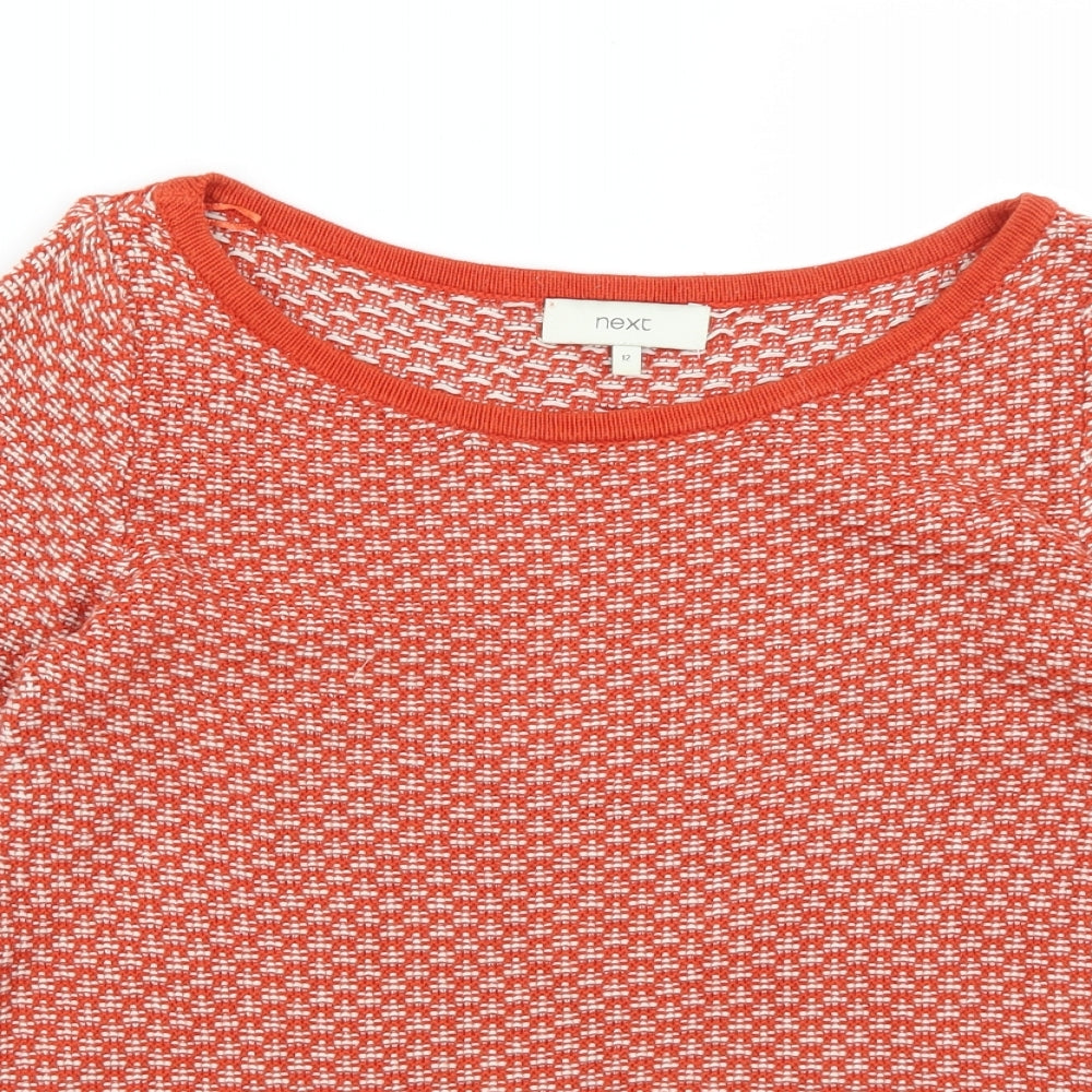 NEXT Womens Red   Pullover Jumper Size 12
