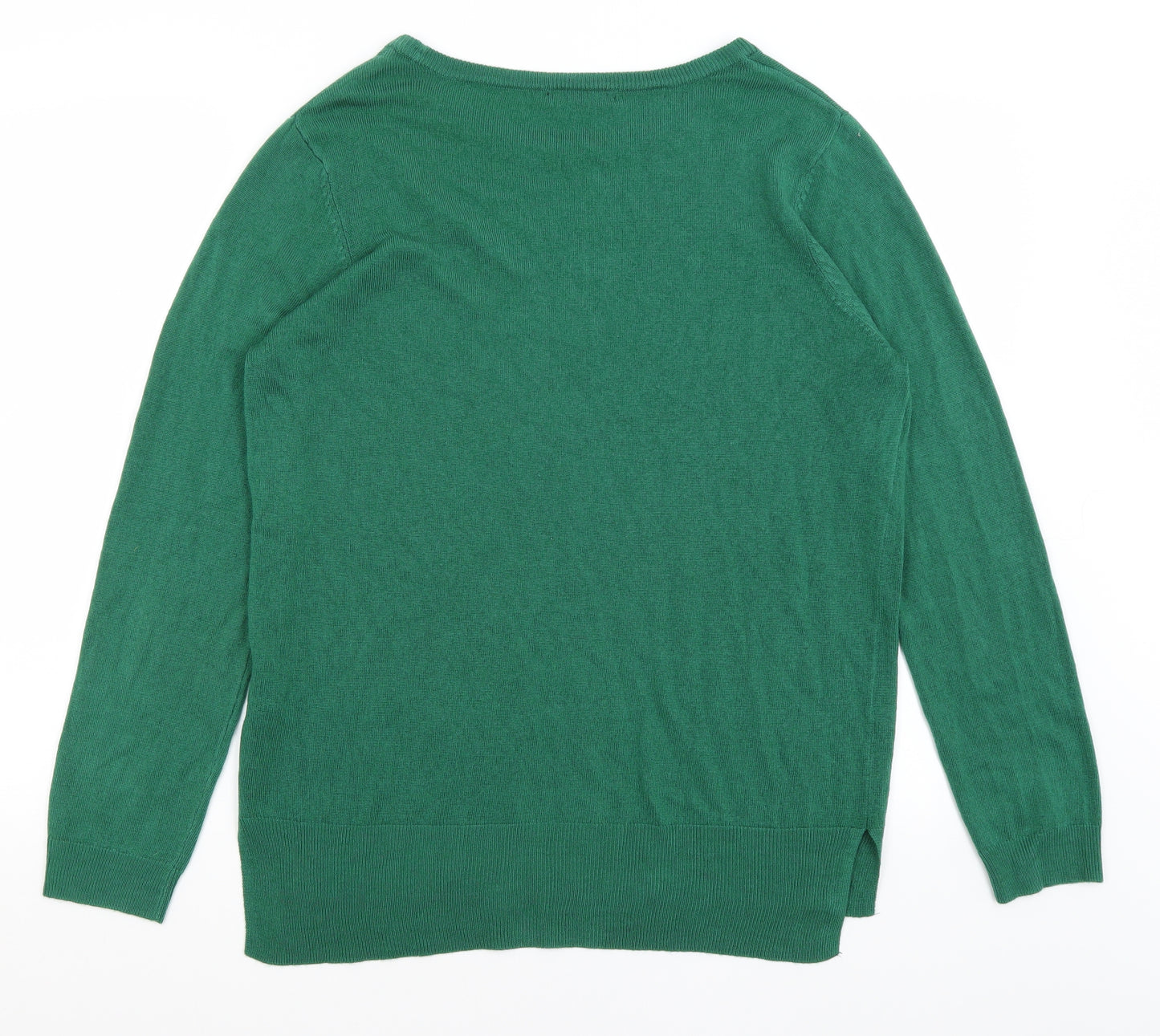 F&F Womens Green   Pullover Jumper Size 14