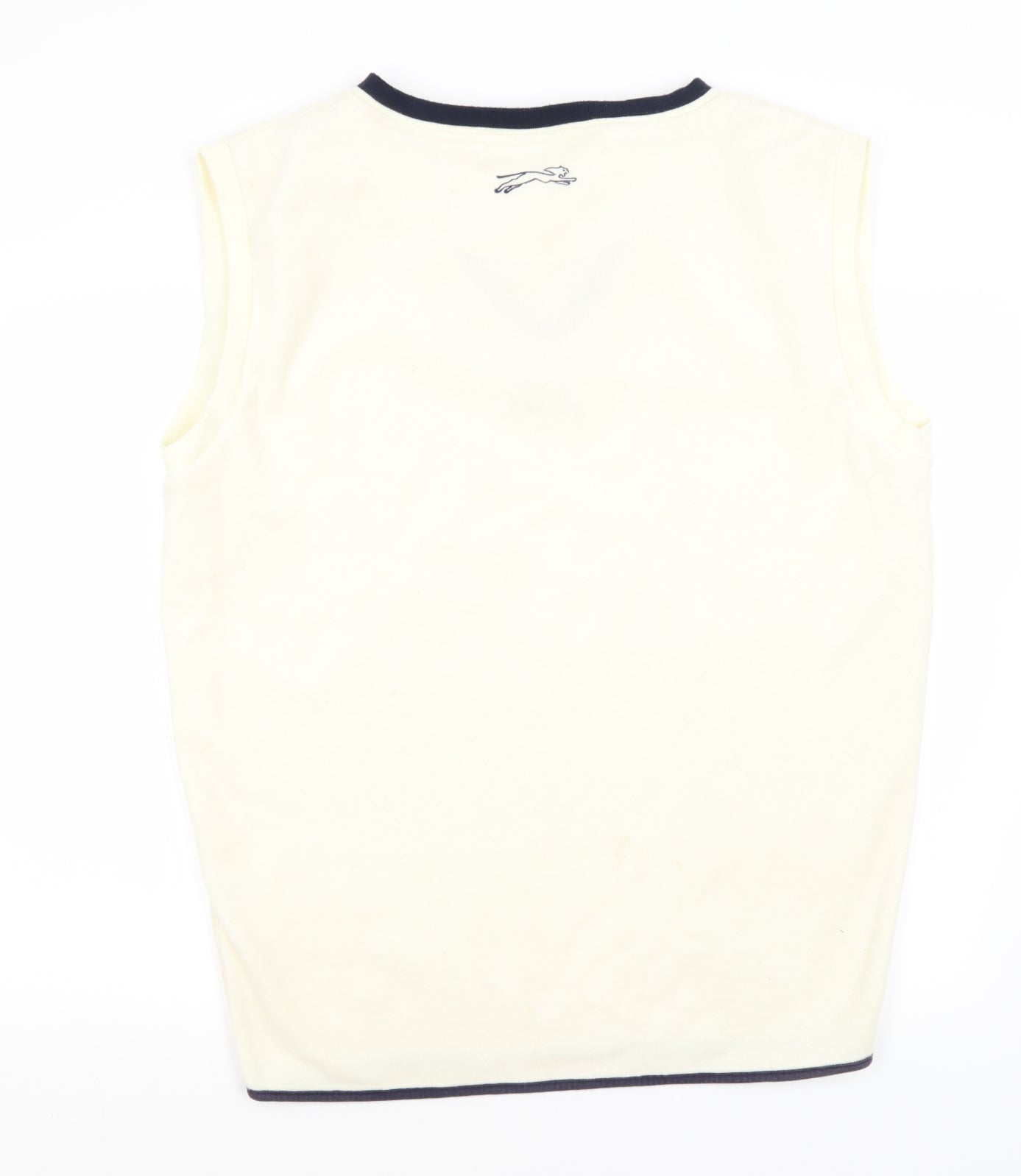 Slazenger Mens Ivory   Vest Jumper Size L