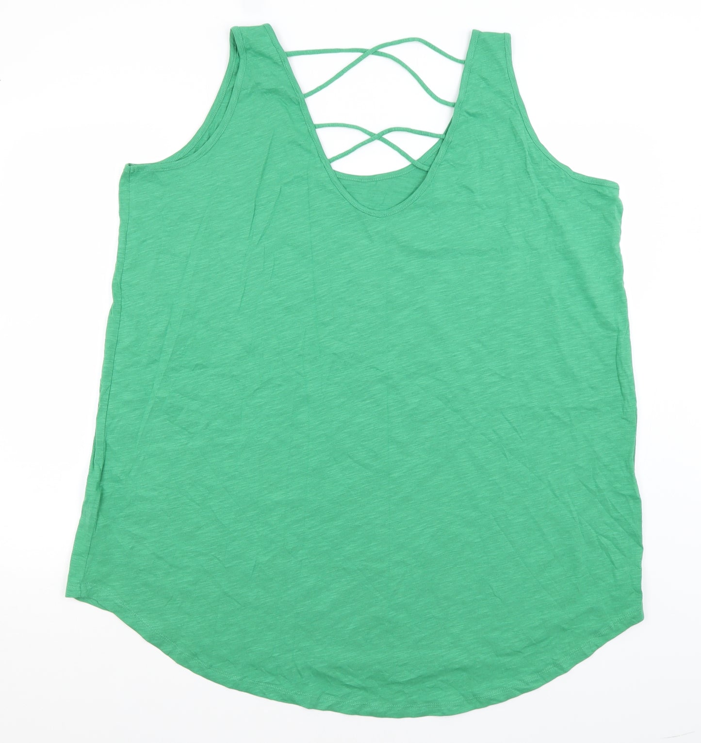 New Look Womens Green   Basic Tank Size 26
