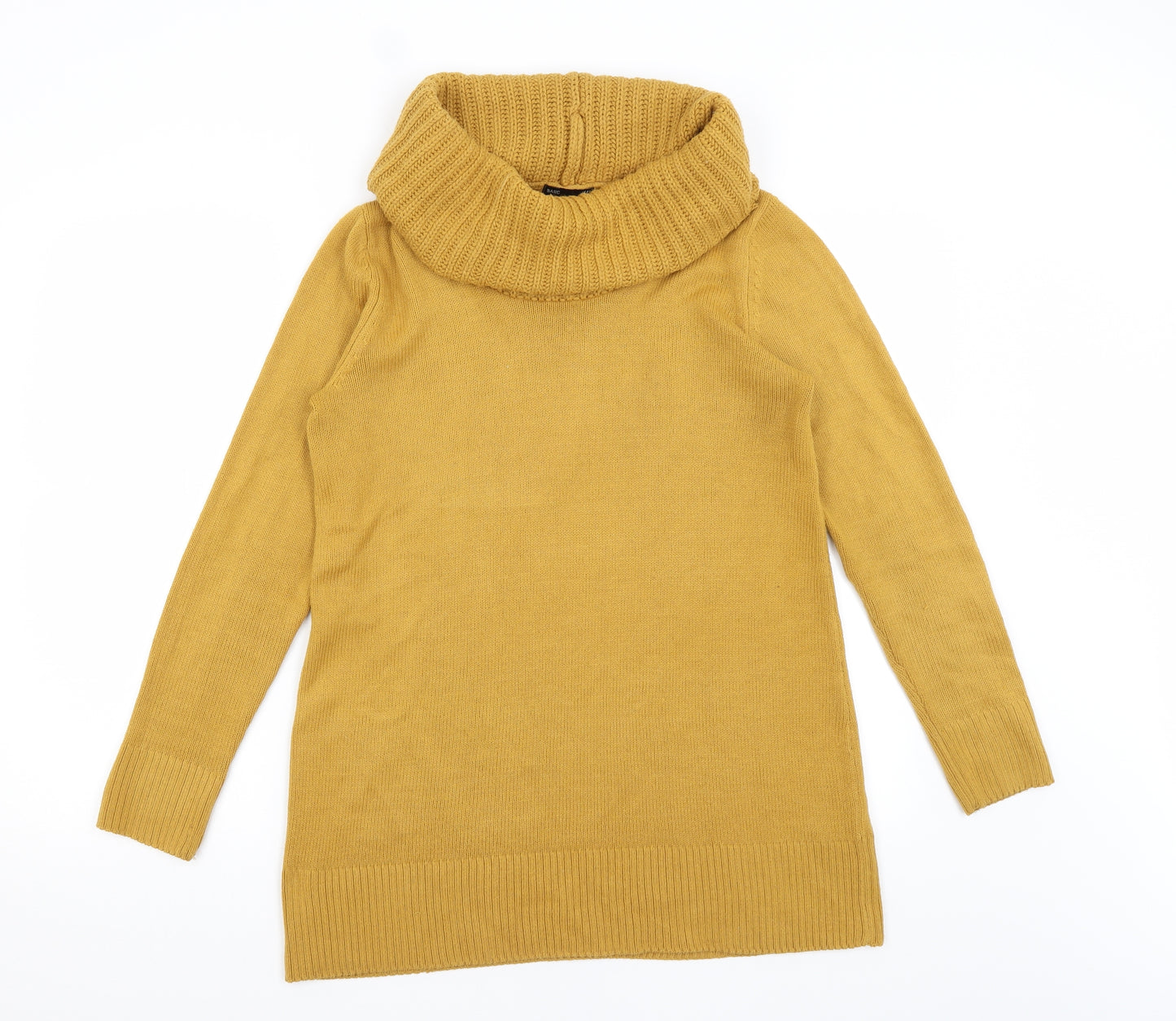 H&M Womens Yellow   Pullover Jumper Size S