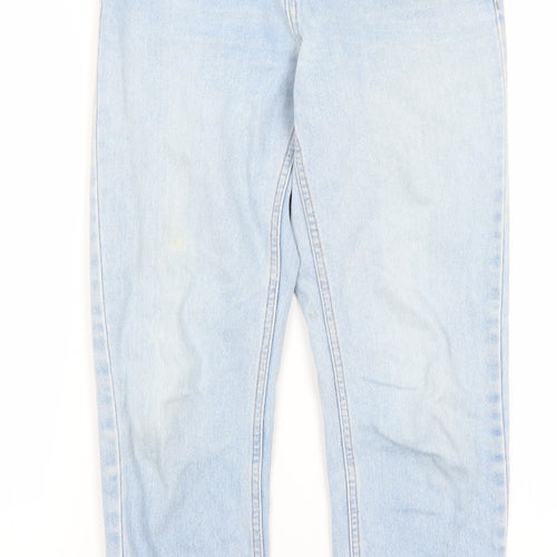 Topshop Womens Blue   Mom Jeans Size 26 in L26 in