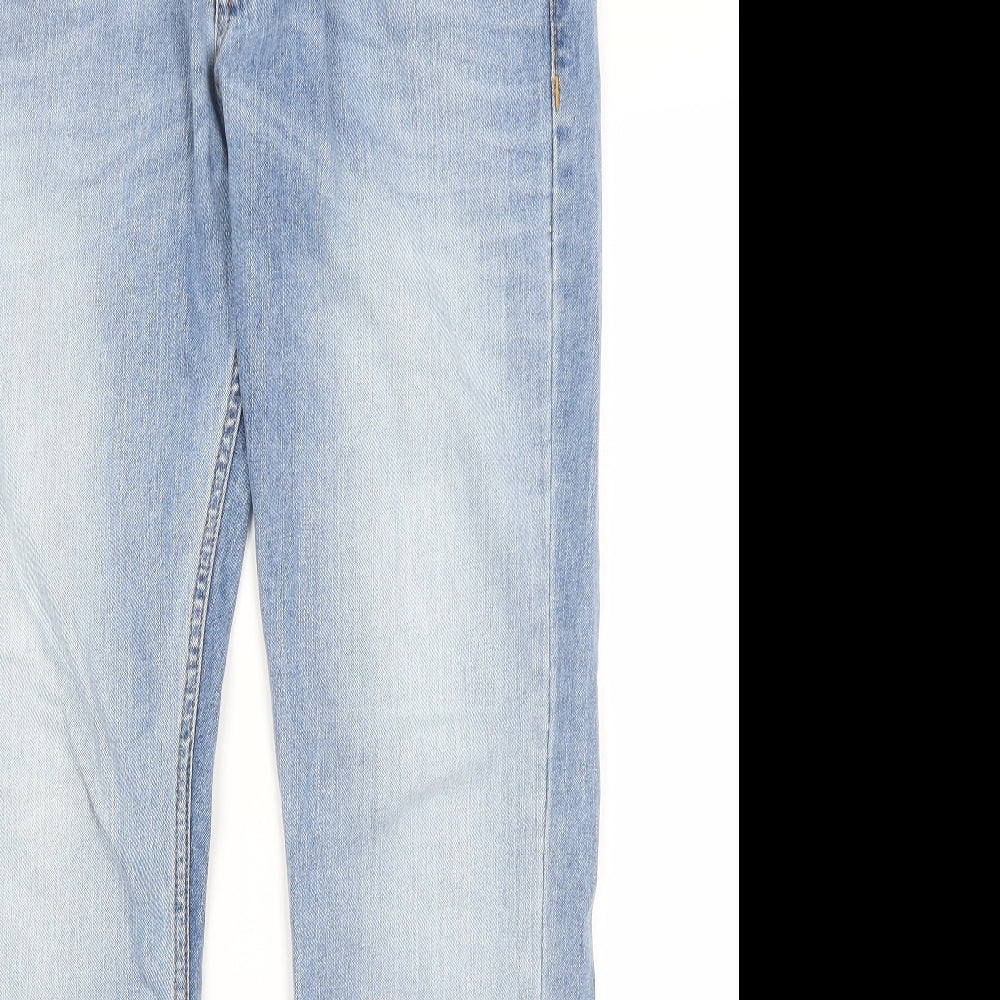 Denim Co Mens Blue   Straight Jeans Size 32 in L31 in