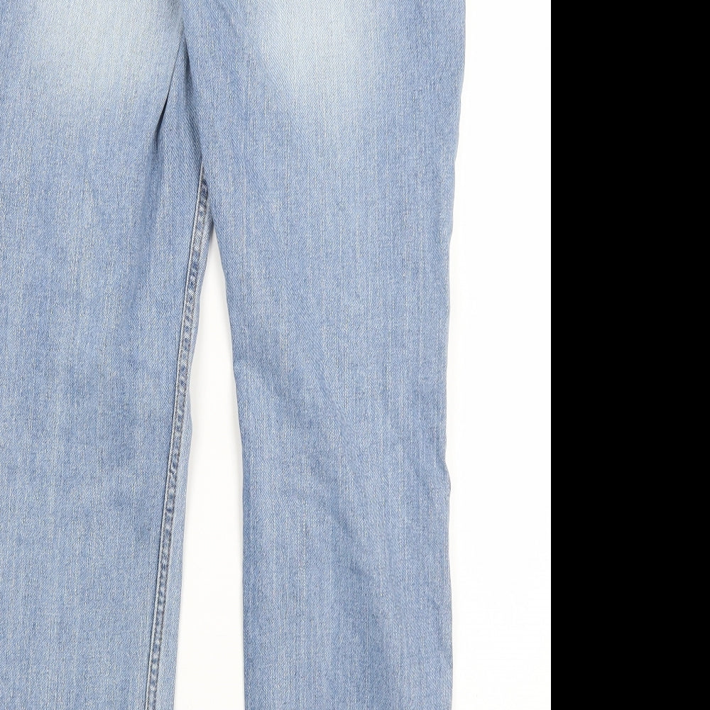 Denim Co Mens Blue   Straight Jeans Size 32 in L31 in