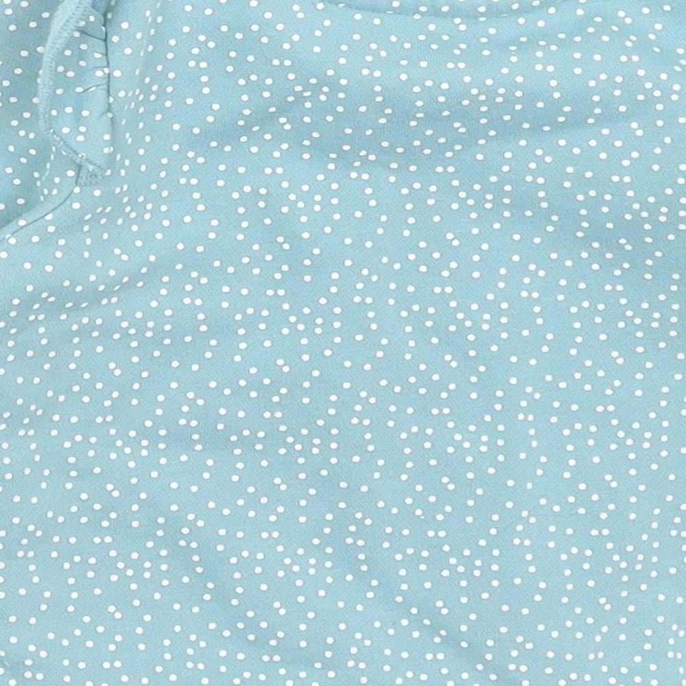 Primark Baby Blue Spotted  Pullover Jumper Size 12-18 Months