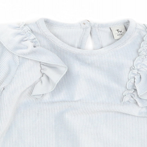 TU Baby Blue   Basic T-Shirt Size 12-18 Months