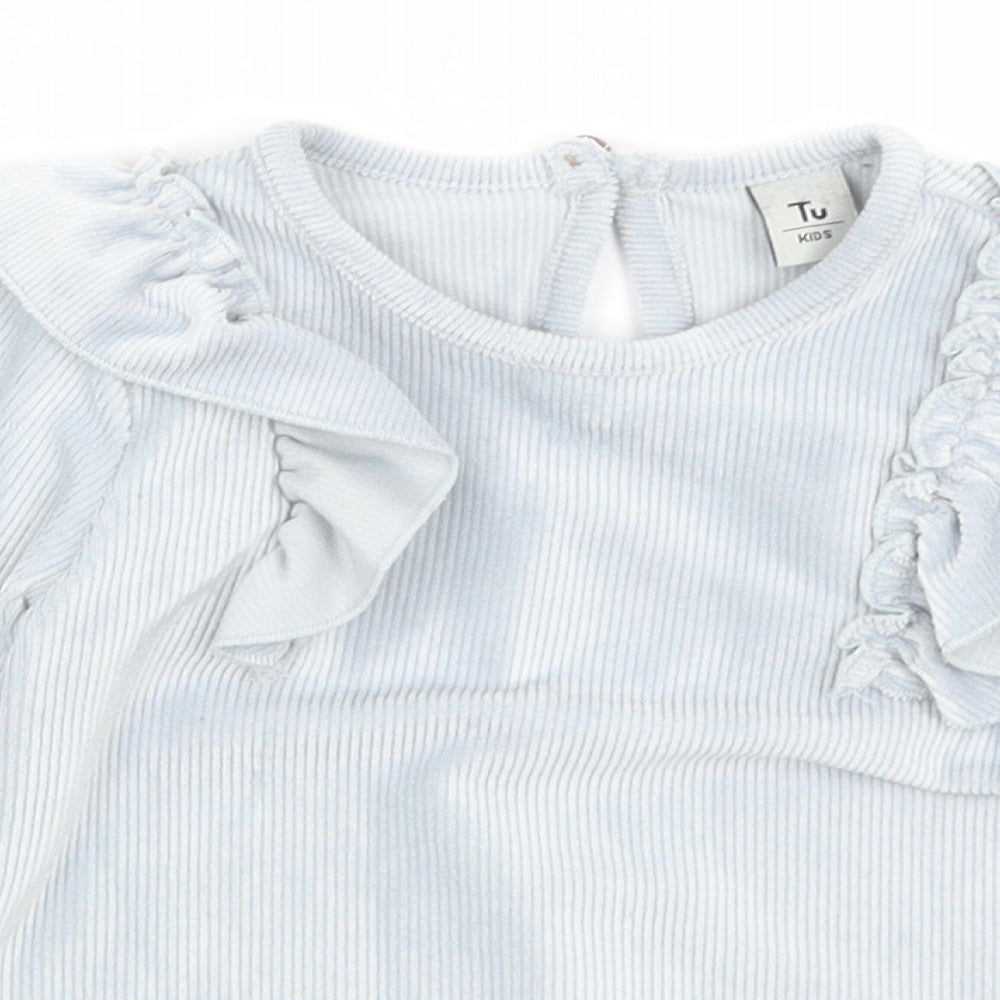 TU Baby Blue   Basic T-Shirt Size 12-18 Months