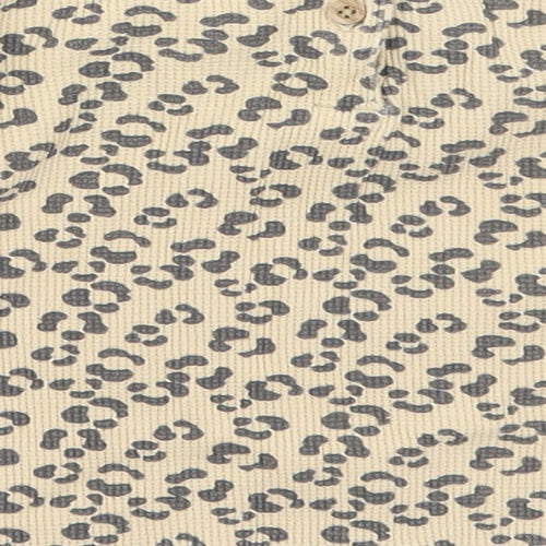 TU Baby Brown Animal Print  Basic T-Shirt Size 9-12 Months