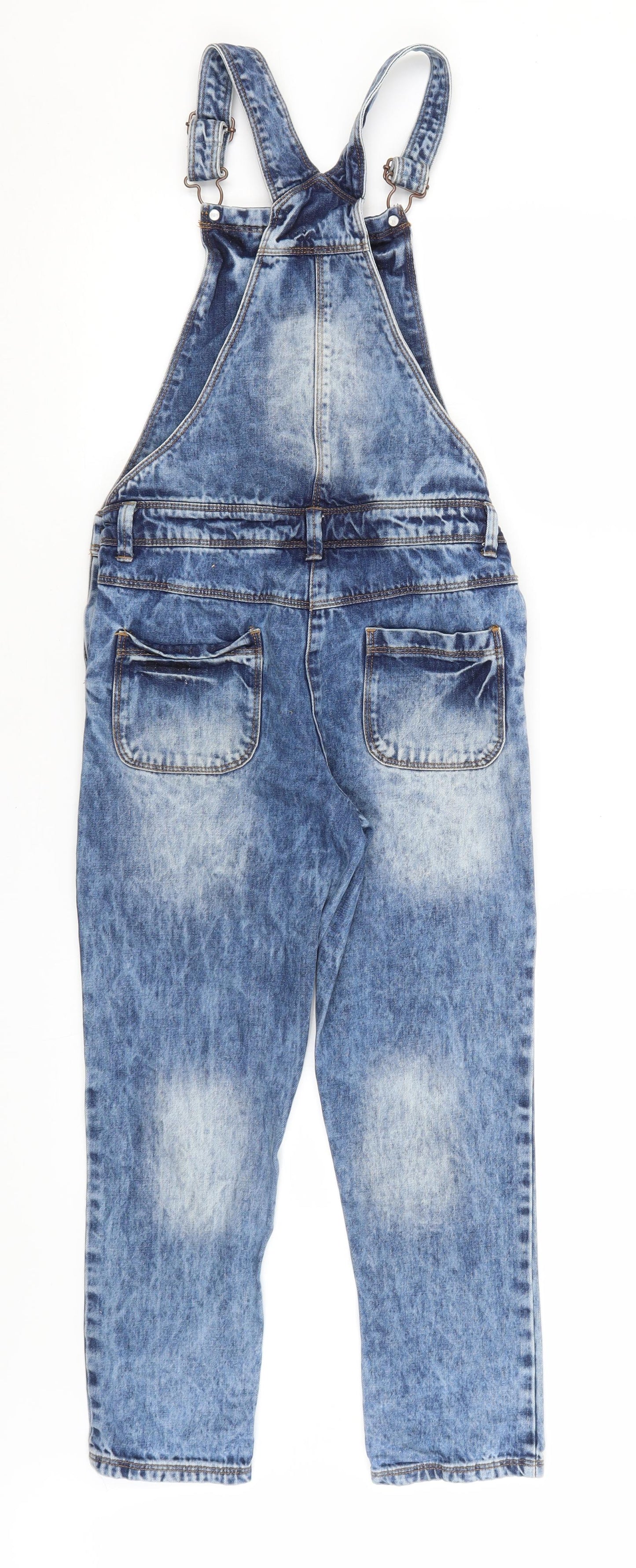 NEXT Girls Blue   Dungaree One-Piece Size 10 Years L22 in