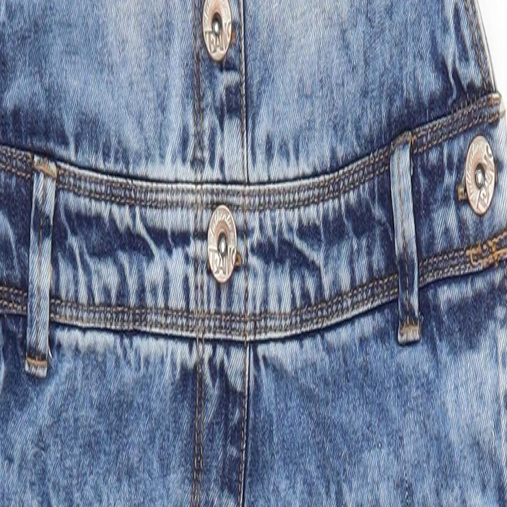 NEXT Girls Blue   Dungaree One-Piece Size 10 Years L22 in