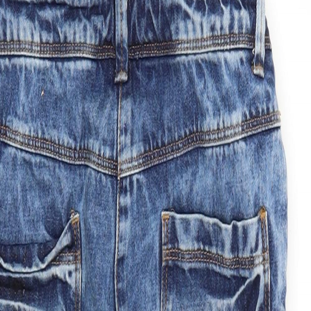 NEXT Girls Blue   Dungaree One-Piece Size 10 Years L22 in