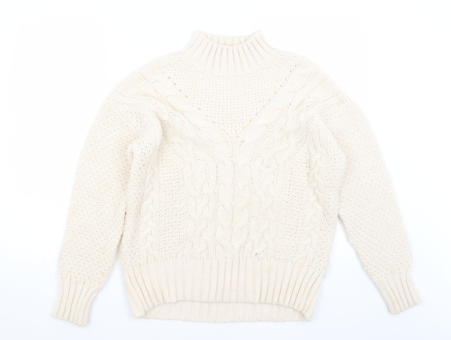 Papaya Womens Ivory   Pullover Jumper Size S
