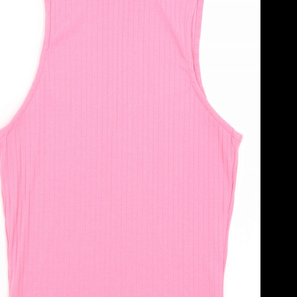 River Island Womens Pink   Basic Tank Size 12
