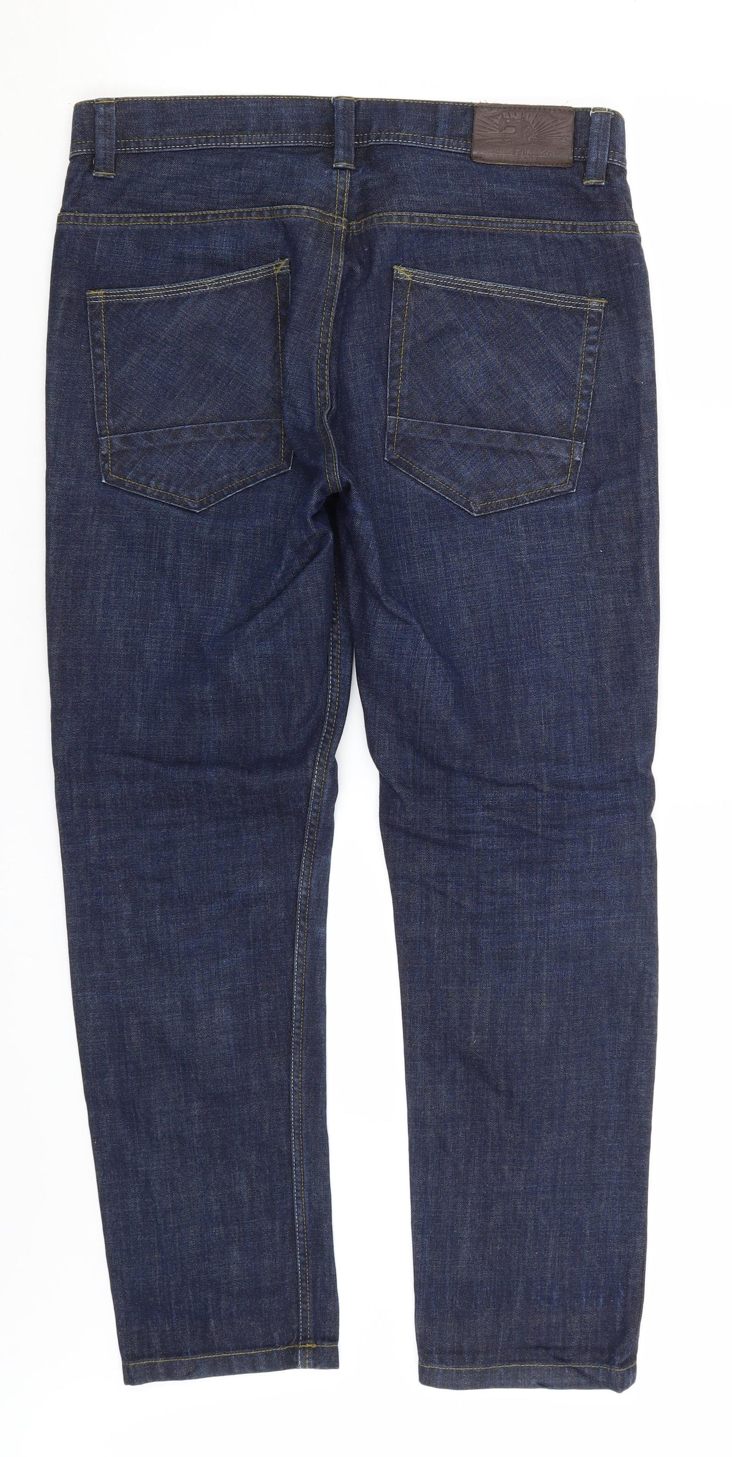 TU Mens Blue   Straight Jeans Size 34 in L29 in