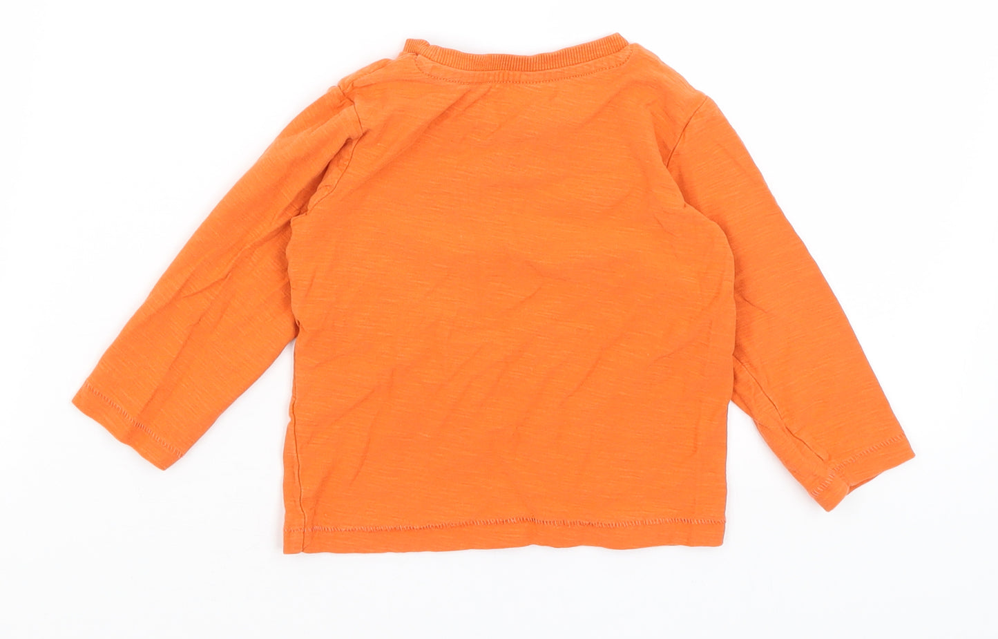 Matalan Baby Orange   Basic T-Shirt Size 12-18 Months