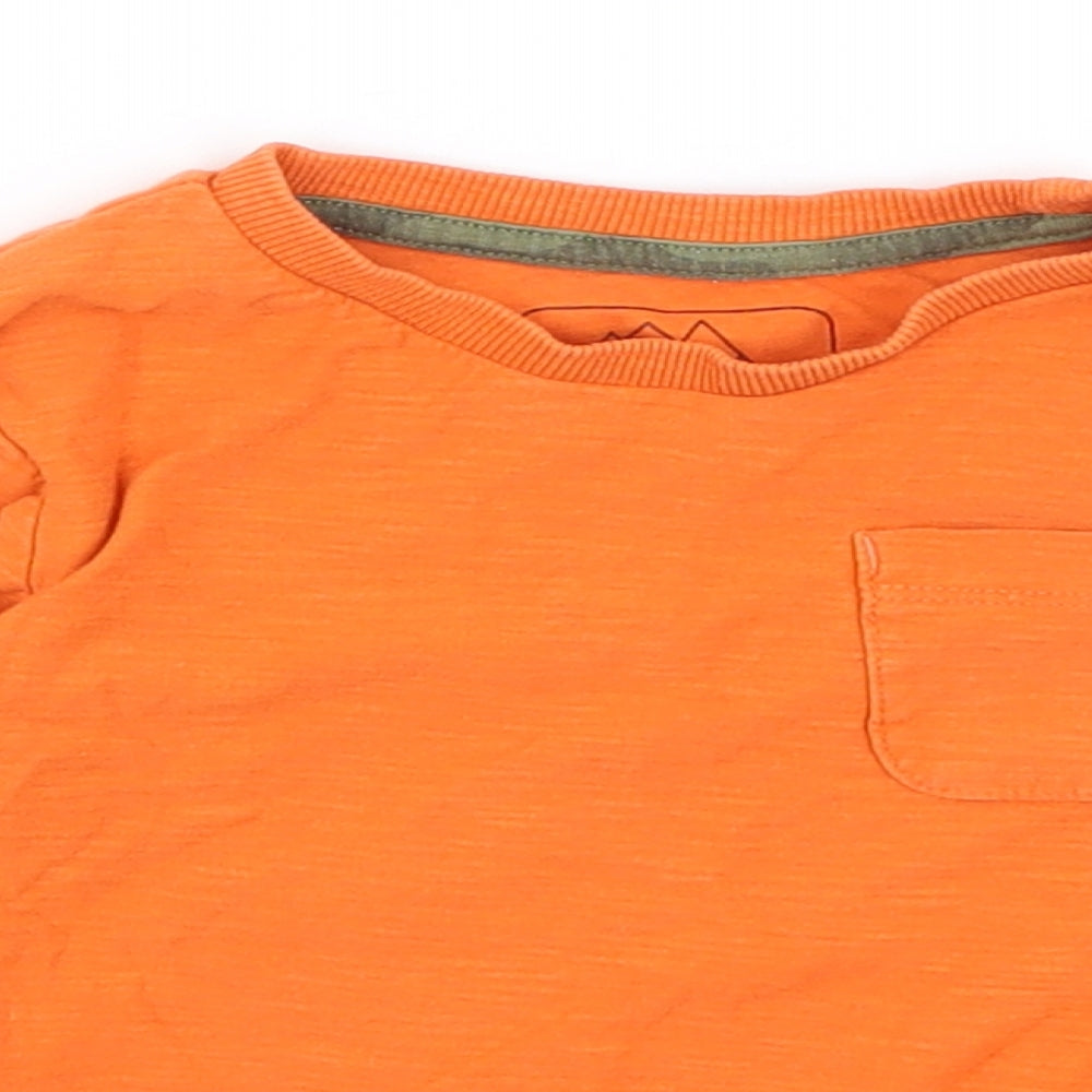 Matalan Baby Orange   Basic T-Shirt Size 12-18 Months
