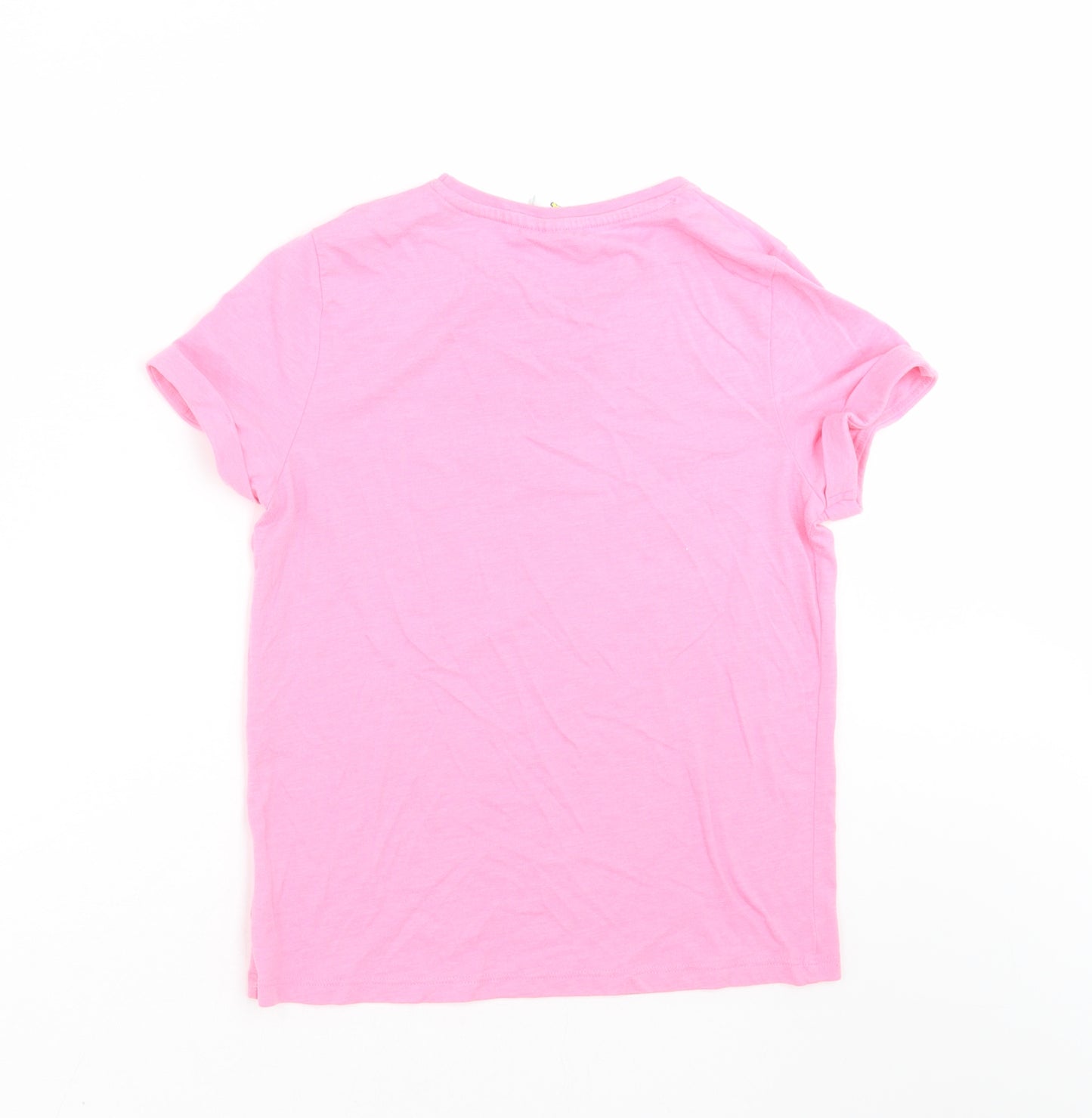 TESCO Girls Pink   Basic T-Shirt Size 10-11 Years  - Buzz lightyear