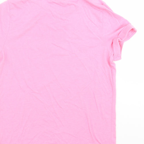 TESCO Girls Pink   Basic T-Shirt Size 10-11 Years  - Buzz lightyear