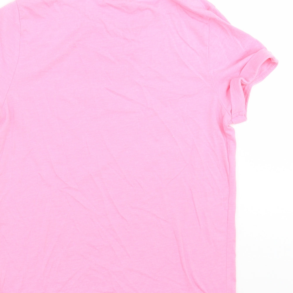 TESCO Girls Pink   Basic T-Shirt Size 10-11 Years  - Buzz lightyear