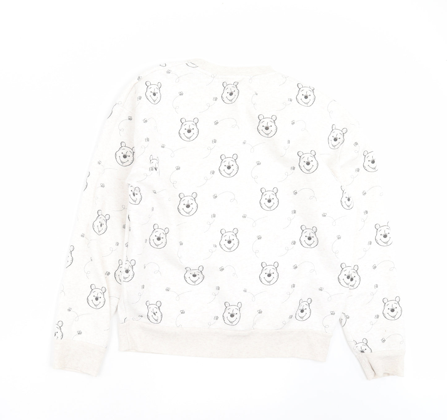 Primark Womens Beige   Pullover Sweatshirt Size S  - Winnie the pooh